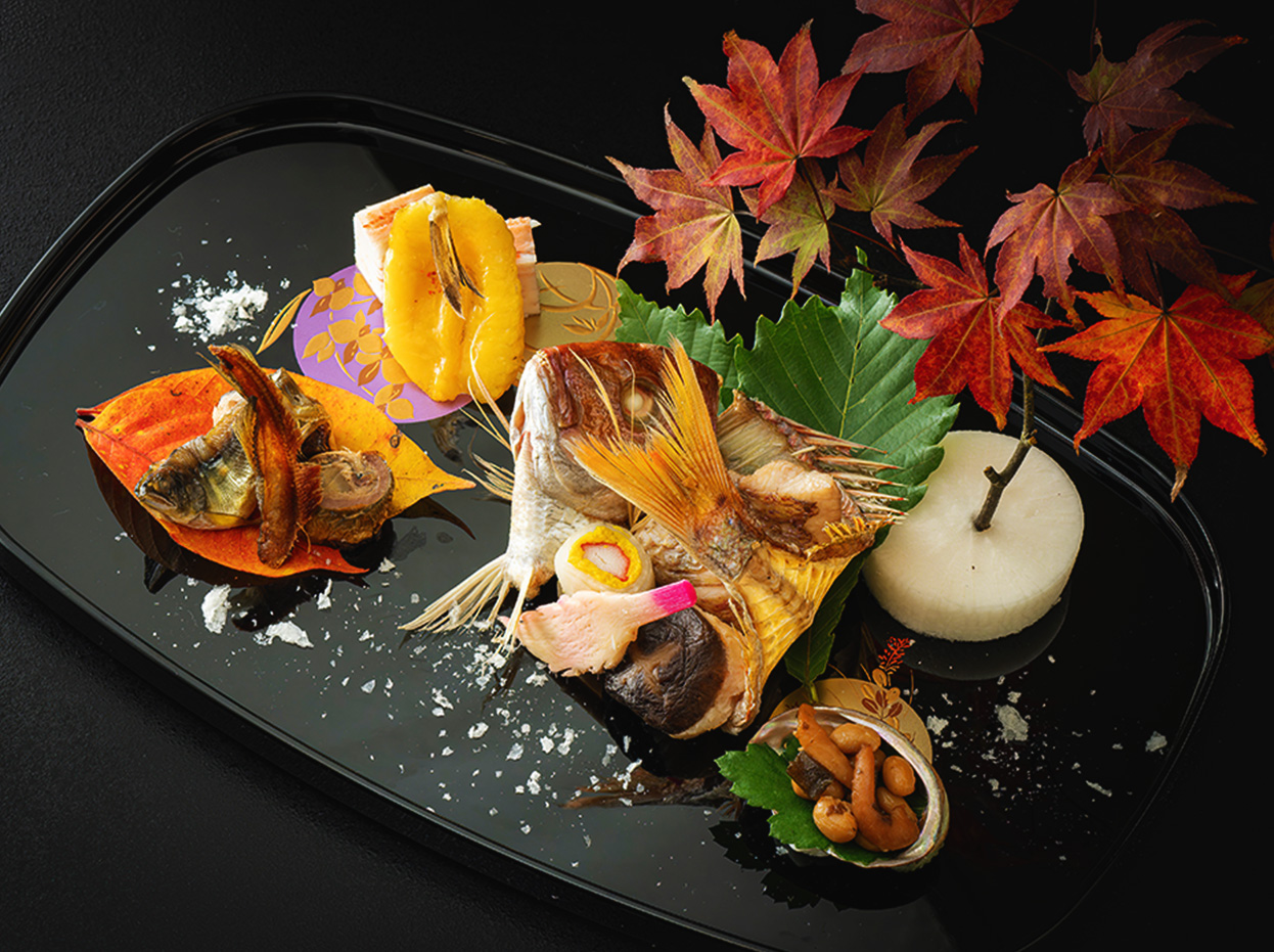 秋田の味覚の郷土料理の一例